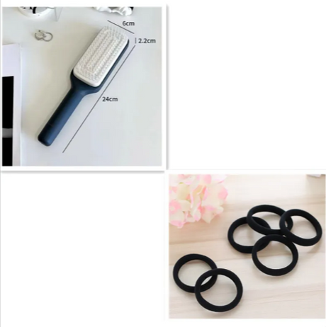 4-in-1 Self-Cleaning Hair Brush
