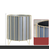 Nordic Style Iron Planter with Gold Trim (Large)