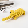 Pet Toy: Chew Rope Animal Shape for Dogs