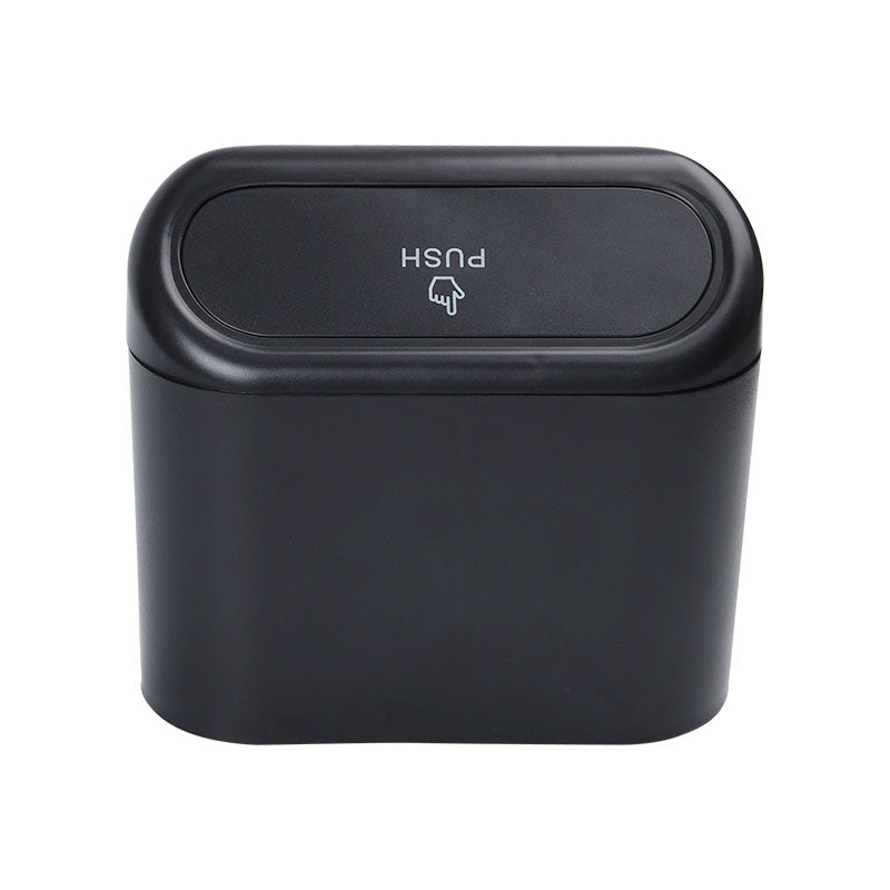 Universal Car Trash Can with Lid for Vehicle Storage