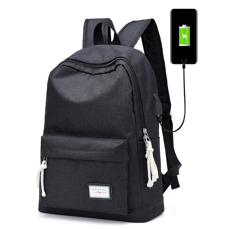 USB Charging Backpack for Travel and Leisure