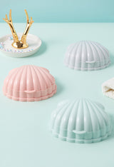 Creative Shell Shaped Portable Soap Box for Travel
