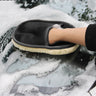 Faux Wool Double-sided Car Cleaning Gloves (1pc)