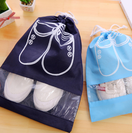 Korean Travel Shoe Storage Bag - Waterproof Large Capacity