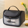Portable Water-Resistant Clear Makeup Organizer Bag