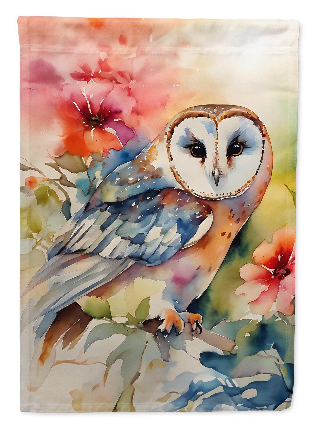 Barn Owl Garden Flag