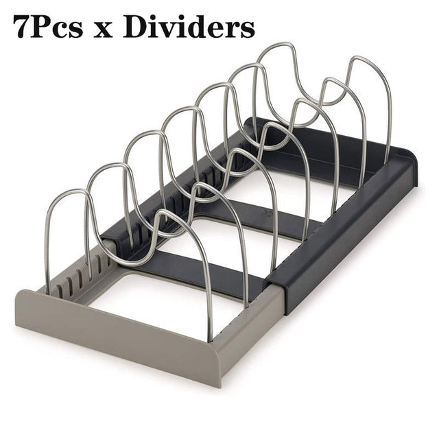 Expandable Stainless Steel Kitchen Storage Rack