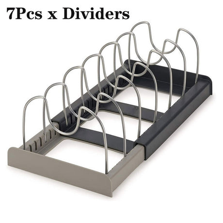 Expandable Stainless Steel Kitchen Storage Rack