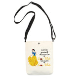 XYANFA Snow Princess Makeup Bag Movei Fans Gift Fairy Tales Lover Gift White Princess Cosmetic Bag