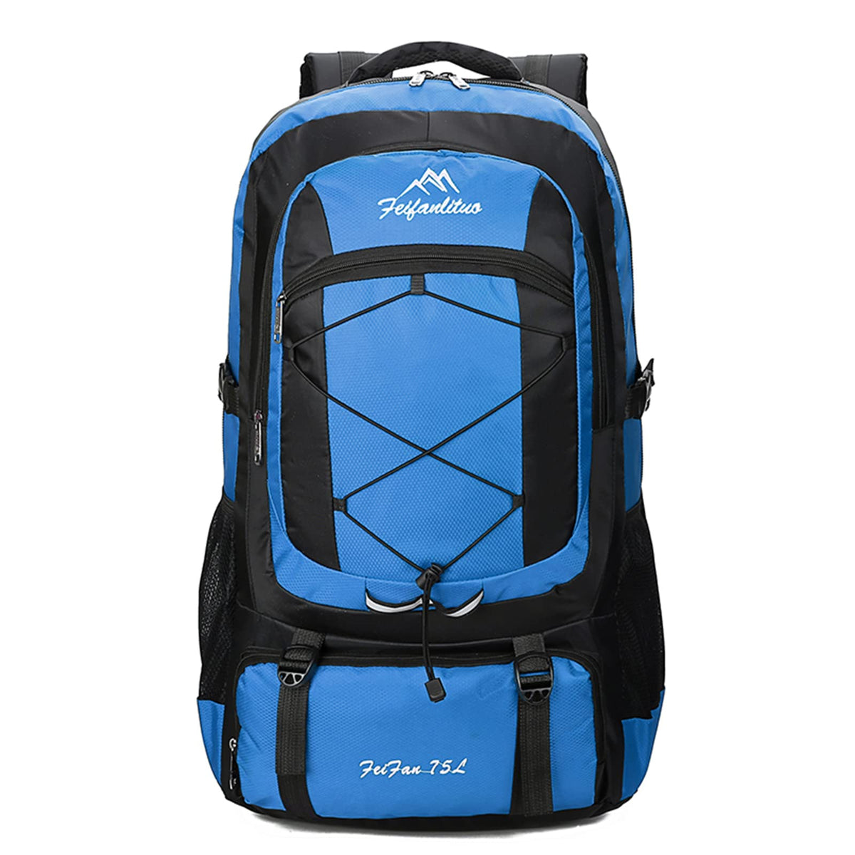 RaoRanDang Hiking Backpack Waterproof Lightweight Durable 75L Large Capacity Travel Backpack Suitable for Hiking Mountaineering Camping Fishing...