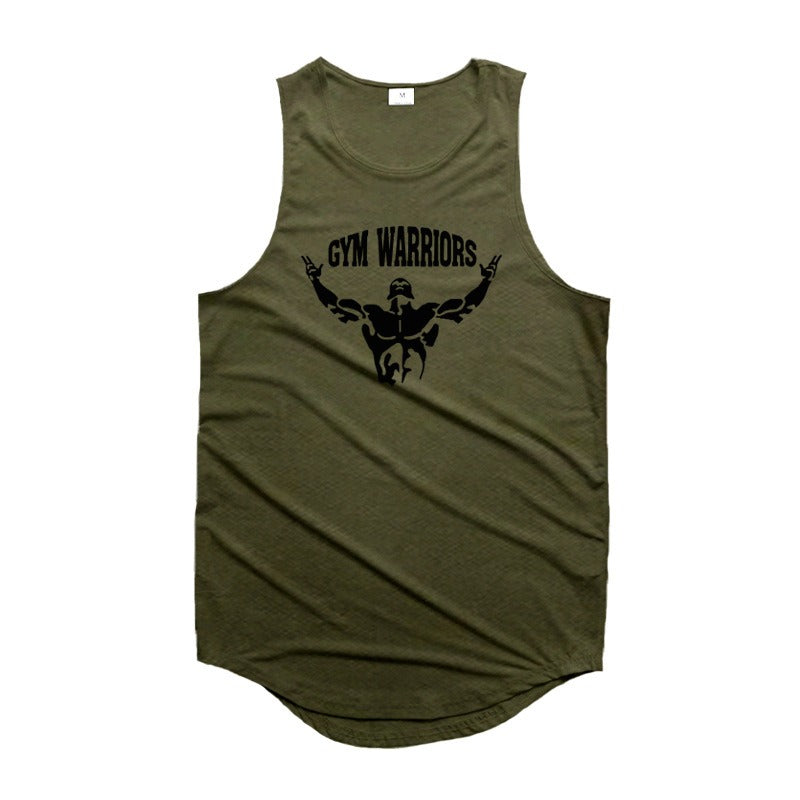Men's Breathable Polyester Gym Exercise Vest