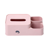 Nordic Style Multifunctional Tissue Box and Organizer
