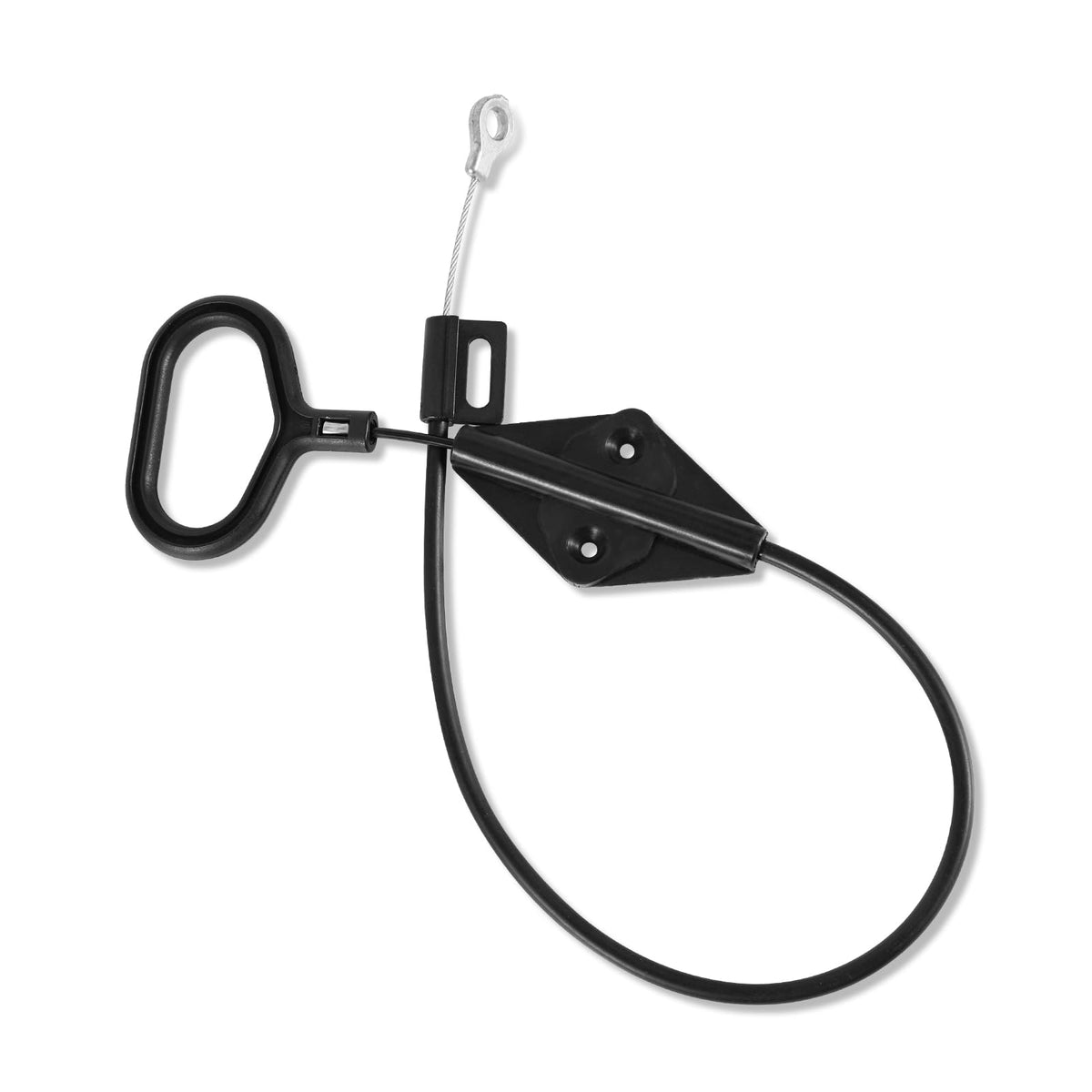 Gosknor Recliner Pull Handle Replacement Black Recliner D Ring Replacement Parts Compatible with Lazy Boy D Ring Couch Sofa Recliner Release Cable Pull for Lazyboy