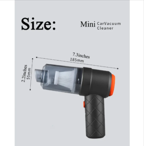 Mini Wireless Car Vacuum Cleaner