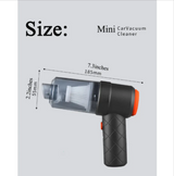 Mini Wireless Car Vacuum Cleaner
