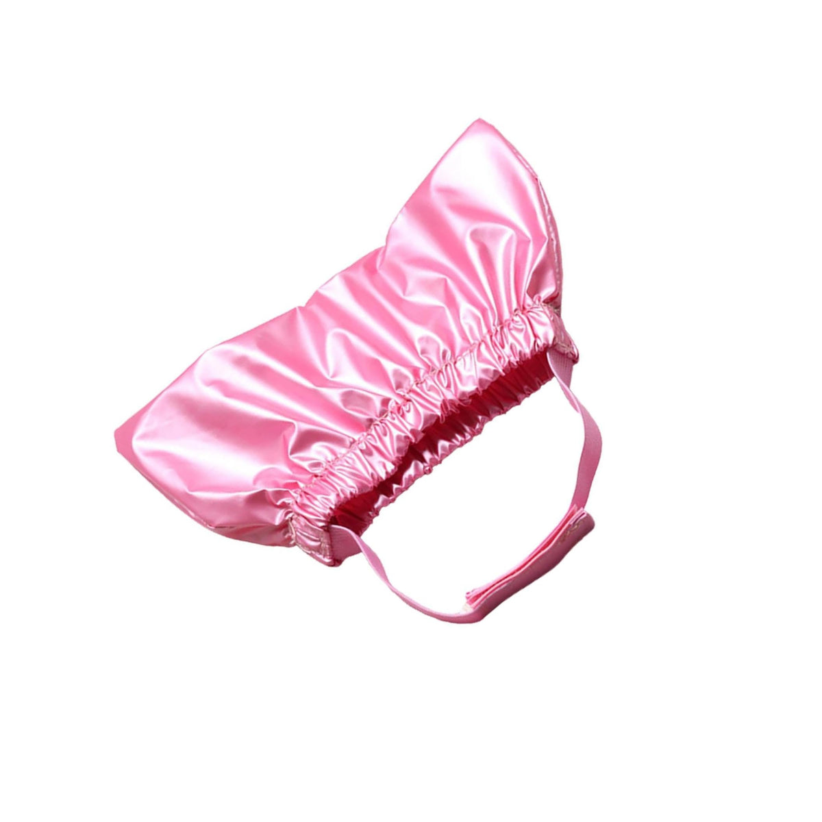 Pink Cat Shower Caps Cap Pet Shower and Bath Supplies Pet Bath Accessories Prevent Water in Pet Cat Ears Headgear Pet Waterproof Cat Dog Waterproof Bonnet Apparel and AccessoriesHats 14*10*1cm