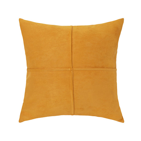 Simple Plain Suede Home Cushion Pillow