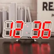 LED Digital Wall Clock with Alarm - Home Decor Item