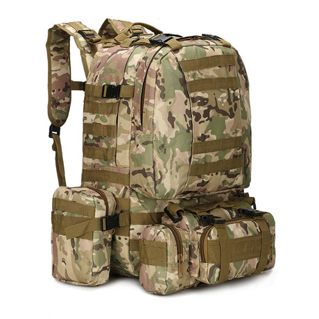 Men's Oxford Fabric Outdoor Backpack - Camouflage Hiking Bag