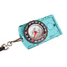 1pc Menjo Outdoors Starter Compass Ideal for Boy Scouts Girl Guides Cubs Brownies or Wilderness Enthusiasts. Great for Camping Hiking Backpacking Mountaineering and Exploration Blue