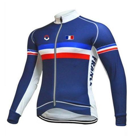 Customizable Men's Long Sleeve Cycling Jersey