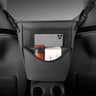 Leather Car Armrest Organizer for Purses and Phones