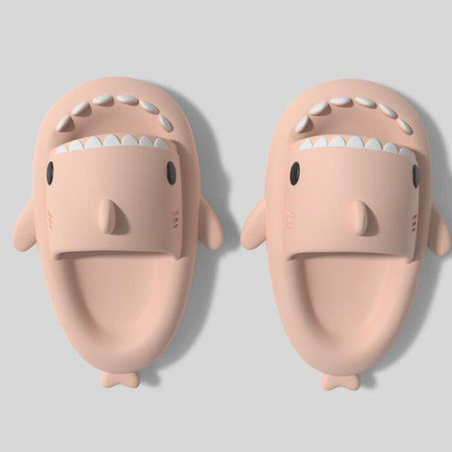 Cartoon Shark Summer Slippers for Kids and Toddlers