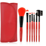 7-Piece Makeup Brush Set with Premium Brush Bag