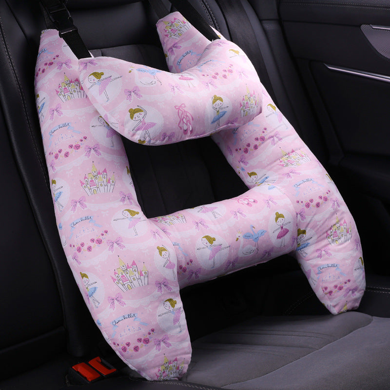 Children's Car Headrest Pillow for Comfortable Sleeping
