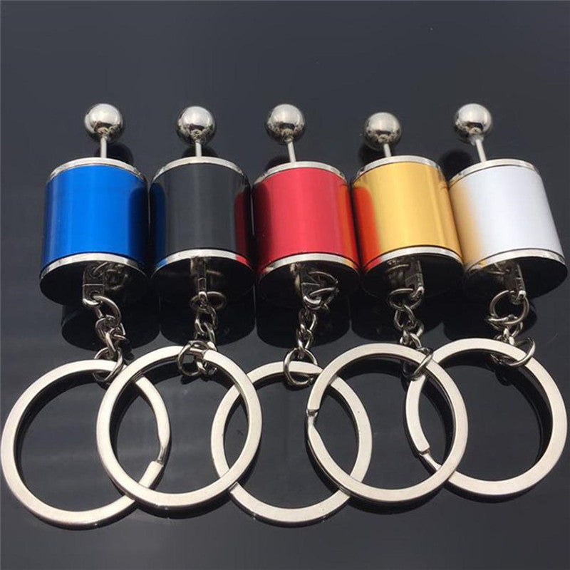 Racing Car Keychain with Brake Disc Design