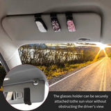 Multifunctional Diamond Car Glasses Clip for Sun Visor