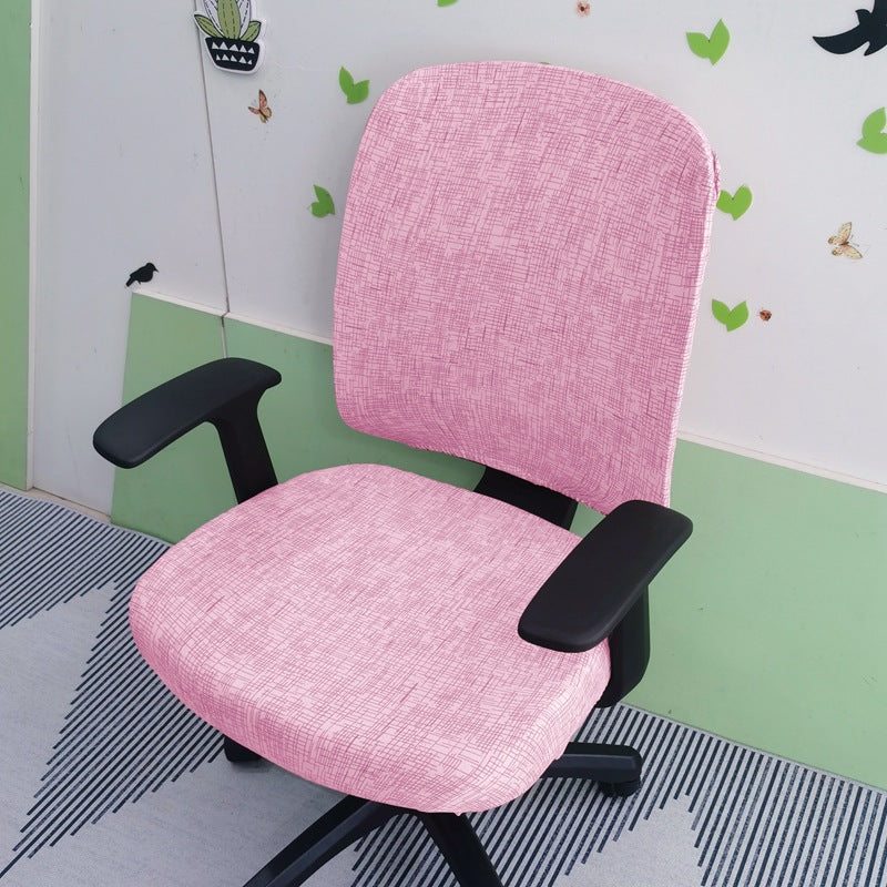 Simple Stretchable Office Chair Cover Set