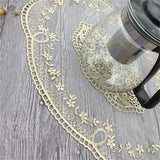 European Lace Table Flag and Home Decor Accessories