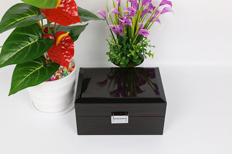 High-End Wooden Watch Box with Custom Gift Packaging