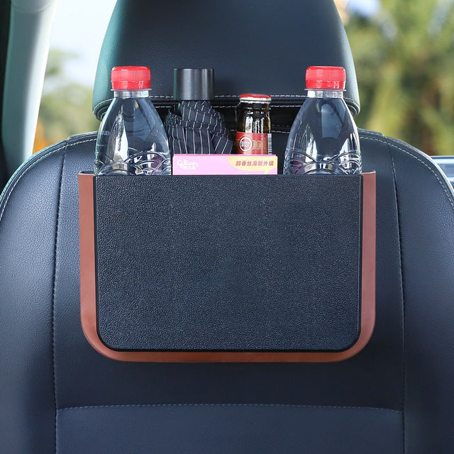 Multifunctional Hanging Car Trash and Storage Cube