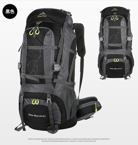 70L Waterproof Hiking Backpack for Men and Women