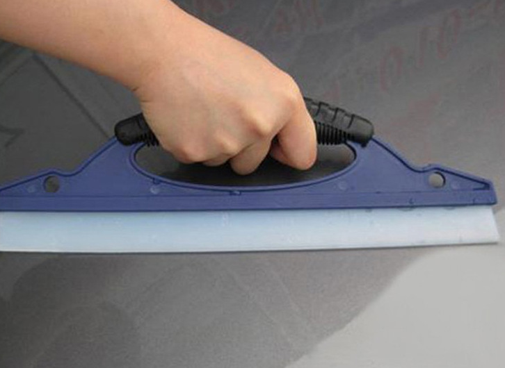 Car Window Film Tool with Ice Scraper and Squeegee