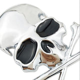 Zinc Alloy Skull Car Emblem Sticker for Tailgate