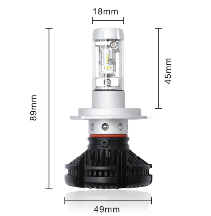 New LED Headlights for X3 Car Bulbs