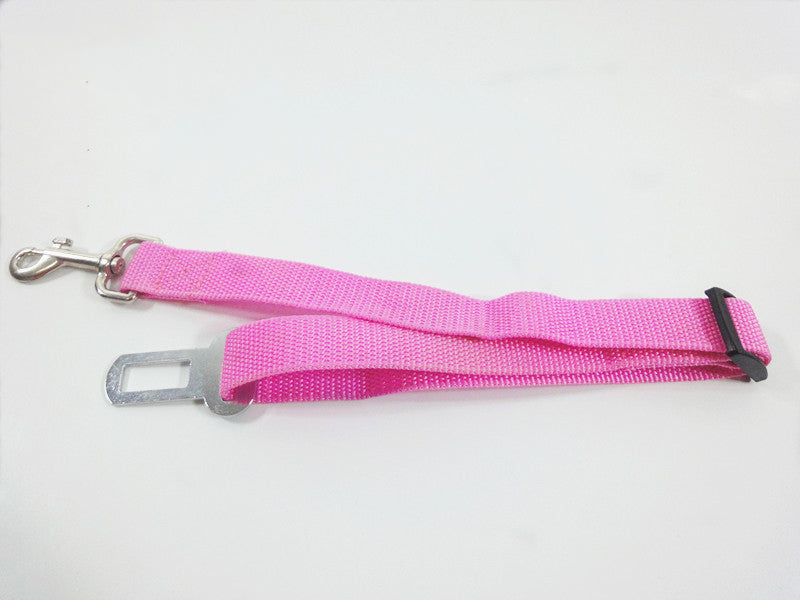 Adjustable Dog Car Safety Seat Belt Restraint Leash