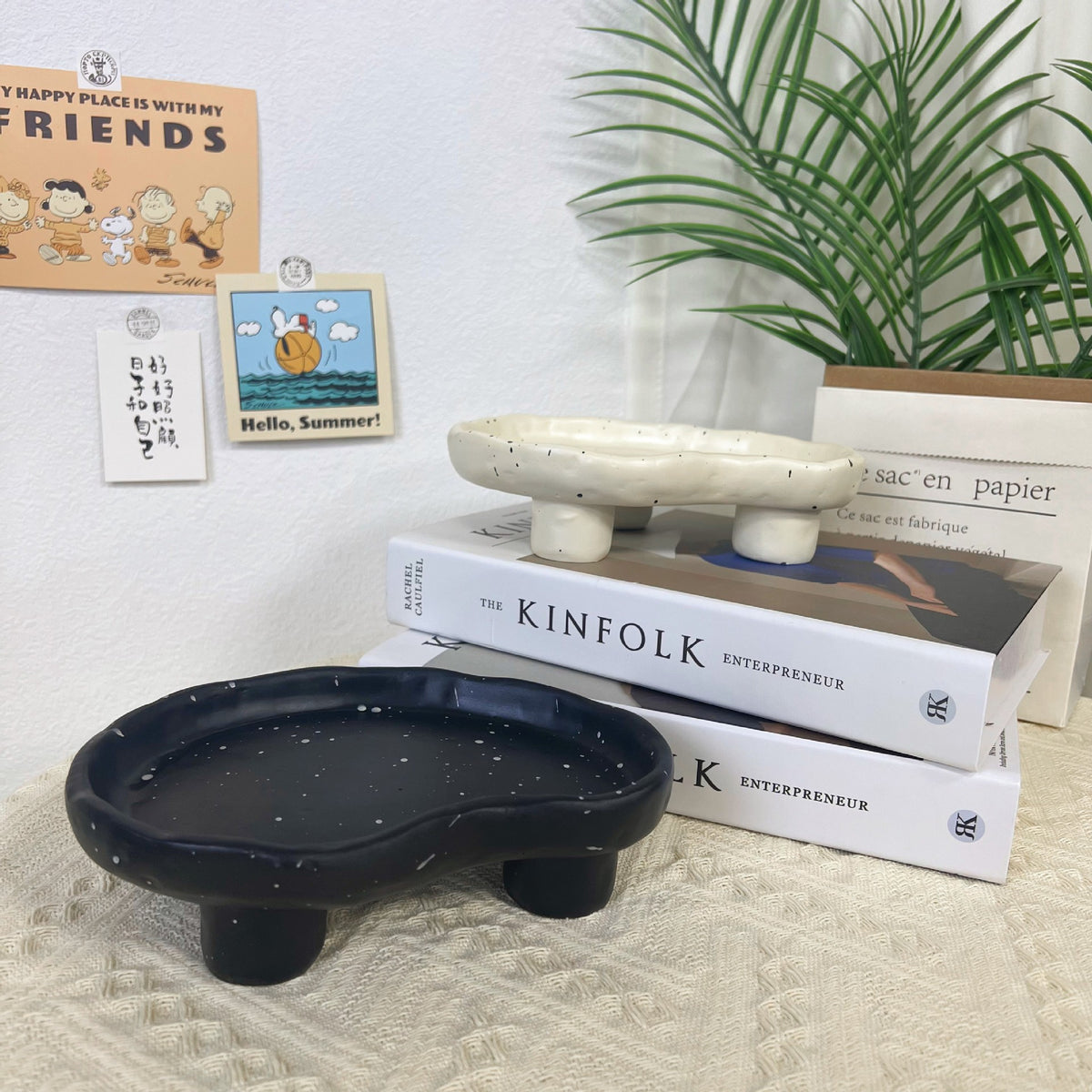 Key Tray Decorative Storage for Home Entrance and Gifts