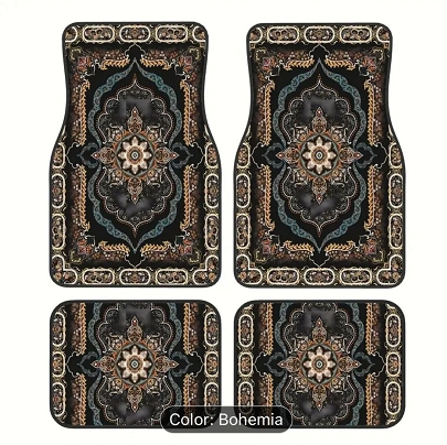 4pcs American Style Car Floor Mats
