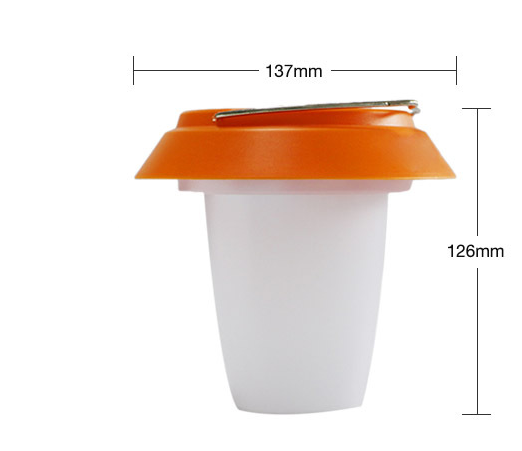 New Solar-Powered LED Camping Lantern and Emergency Light