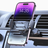 OQTIQ CD Phone Holder for Car CD Player Phone Mount with Ultra Sturdy Expandable Spring-Loaded Grip & 360 Degree Pivot CD Slot Car Phone Holder for iPhone All 4.7-6.5 Inch Cell Phones