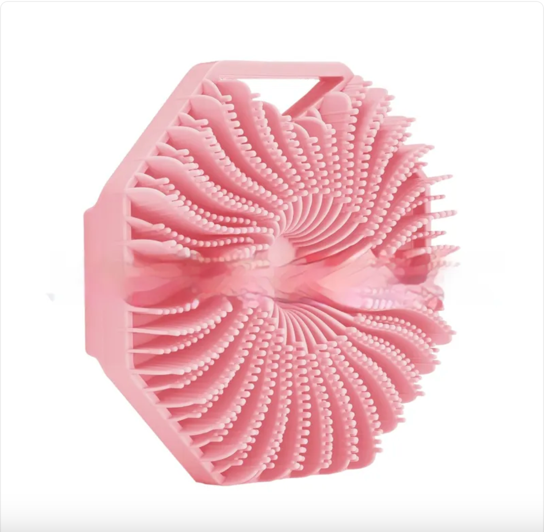 Polygon Silicone Bath Brush