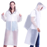 Thick Waterproof Hooded Raincoat for Outdoor Hiking
