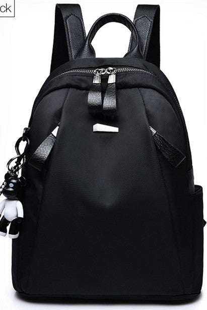 Stylish Women's Backpack in Oxford Cloth for Travel