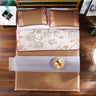 Summer Wholesale Foldable Rattan Mat Set for Dorms