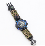 Paracord Watch, Bracelet, and Camping Adventure Band