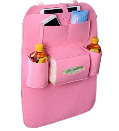 Car Seat Cover with Backrest Storage Bag